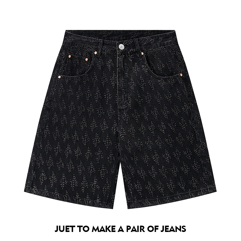 Mens Fashion Combination - Shorts en jean pour hommes Ummer,