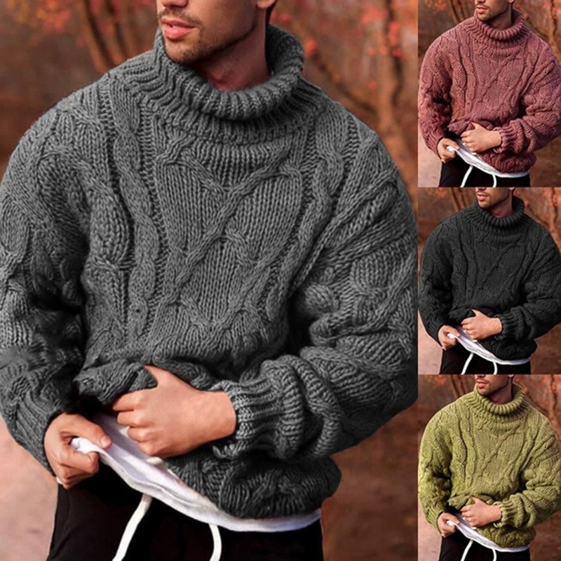 Mens Fashion Mullet - Automne et hiver mode européenne et