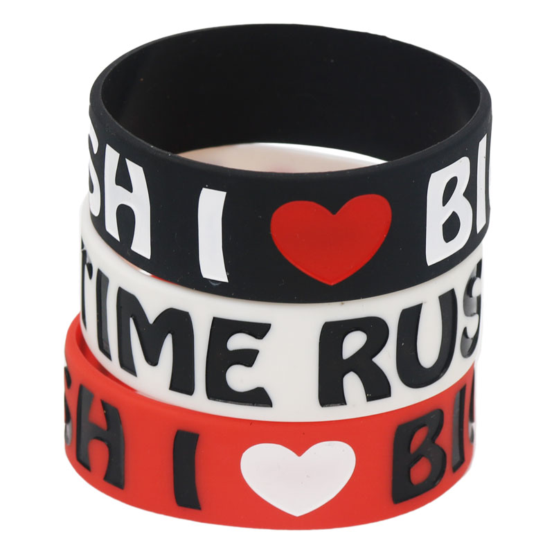 Men'S Fashion Now - Bracelet en silicone I Love Big