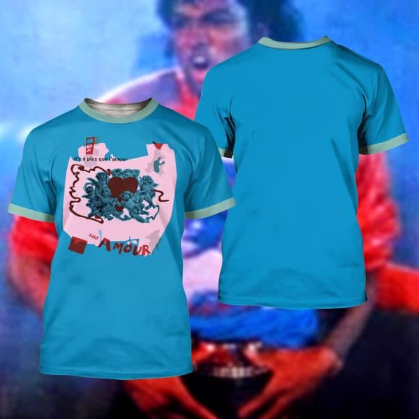 Mens Fashion In The 80S - T-shirts vierges pour soirée à thème