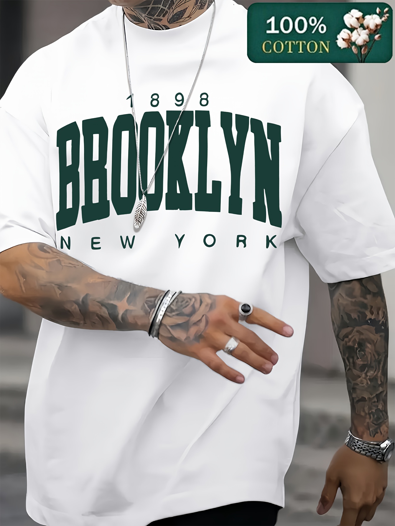 York Men'S Fashion - T-shirt à manches courtes pour hommes,