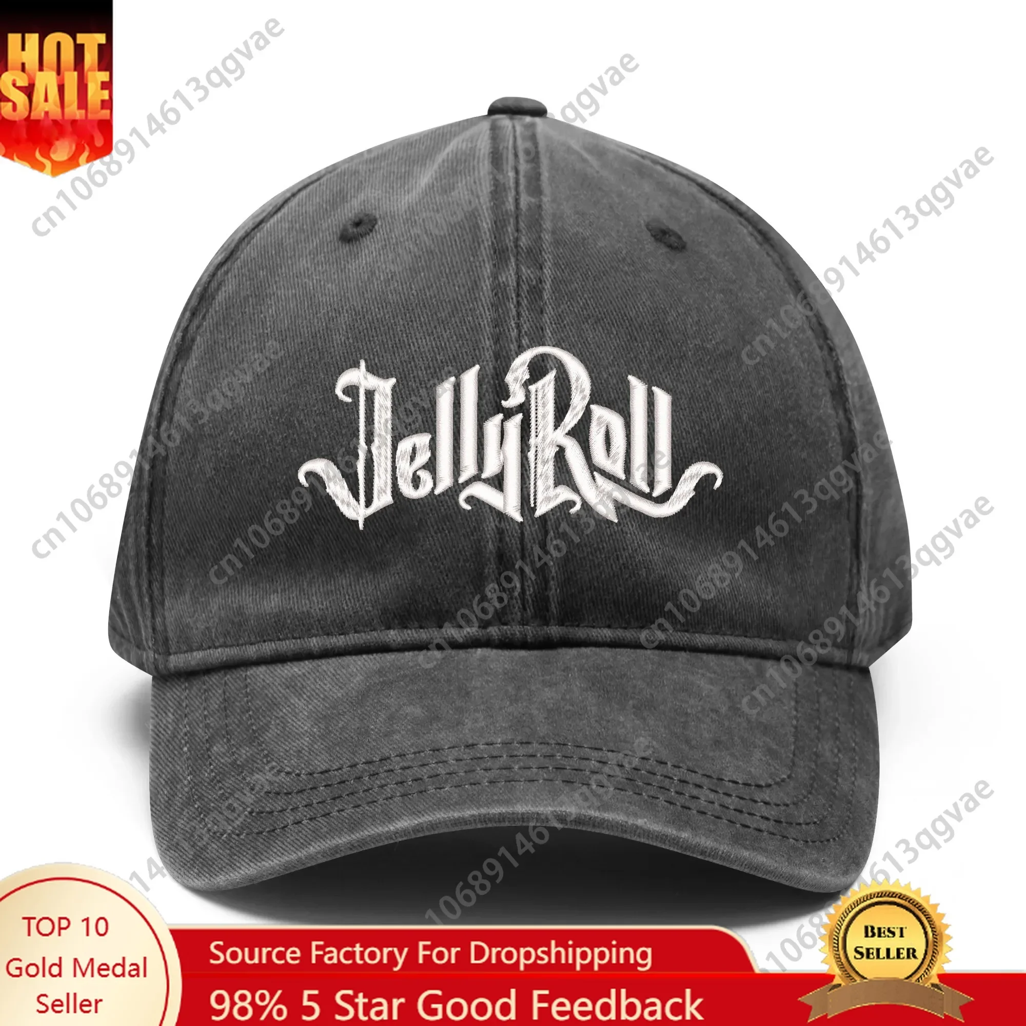 Trucker Hat Cap - Casquette de baseball sportive brodée Jelly