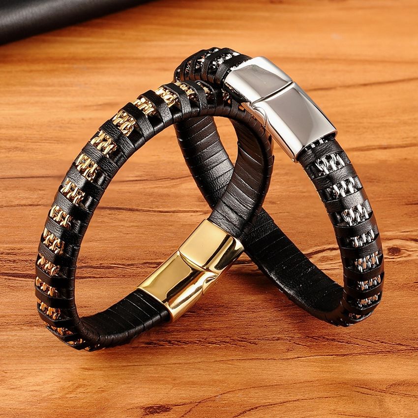 Mens Fashion Combination - XQNI – Bracelets en cuir pour