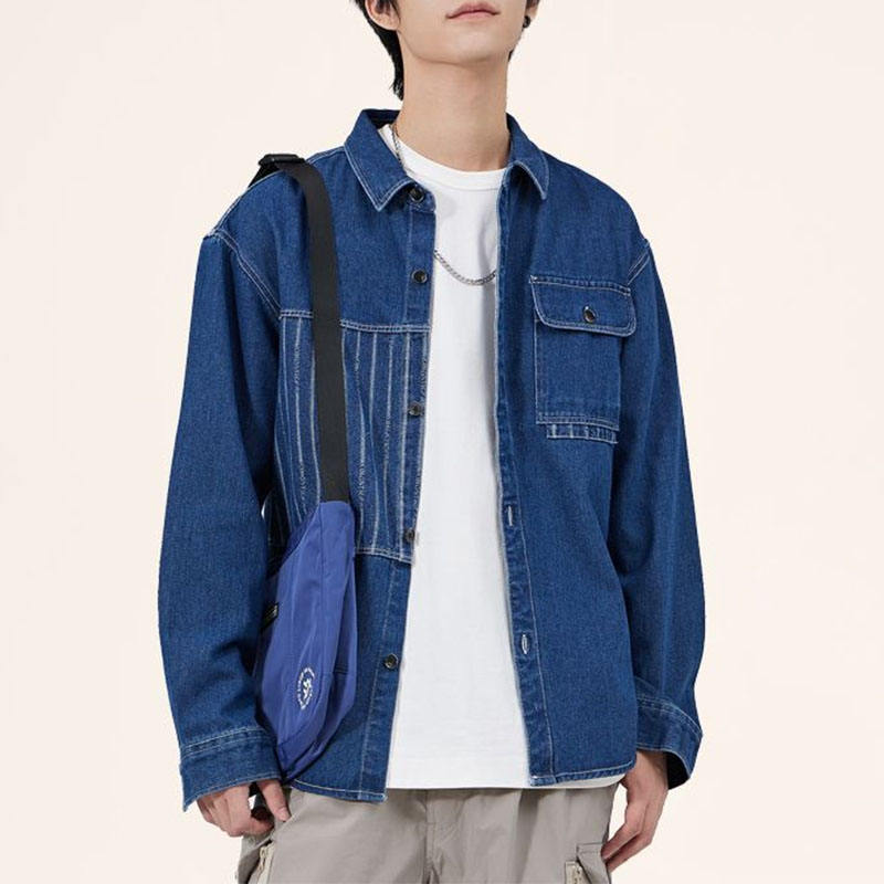 Men'S Fashion Now - Vestes en denim à manches longues