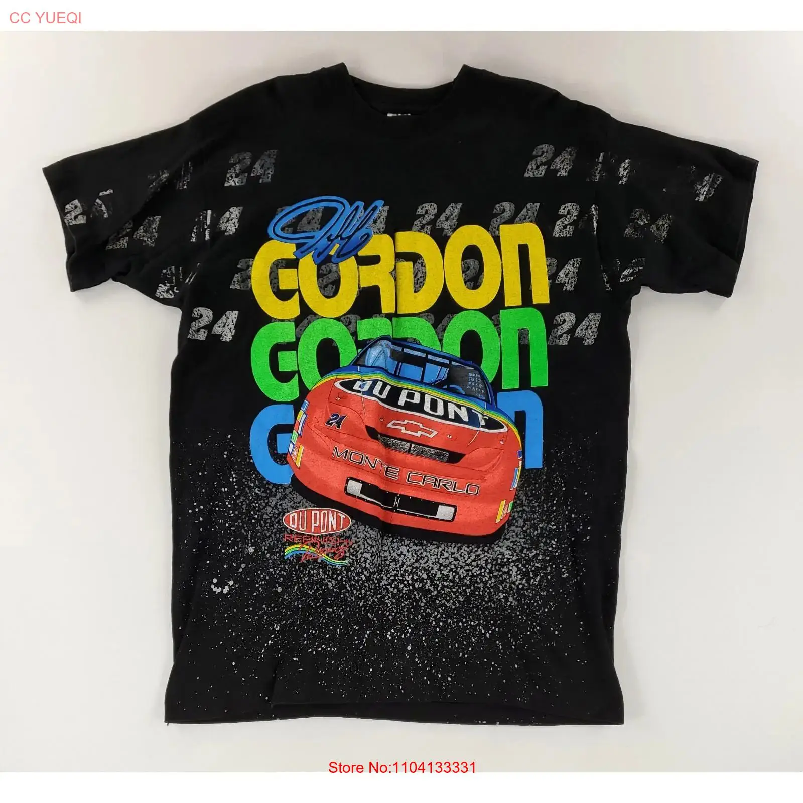 Xl Men'S Fashion - T-shirt Jeff Gordon VTG années 90