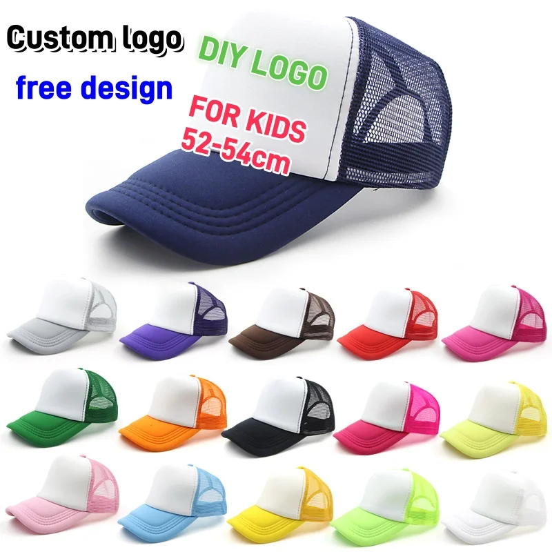 Trucker Hat Cap - Chapeau de camionneur en maille réglable