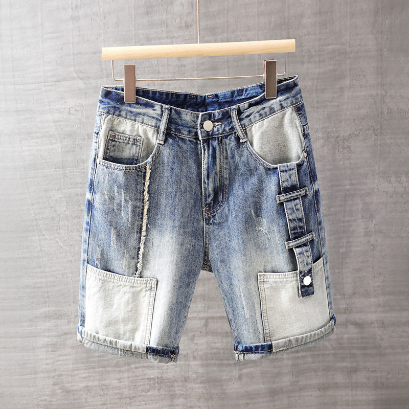 Xl Men'S Fashion - Jean court homme pantalon avec poches