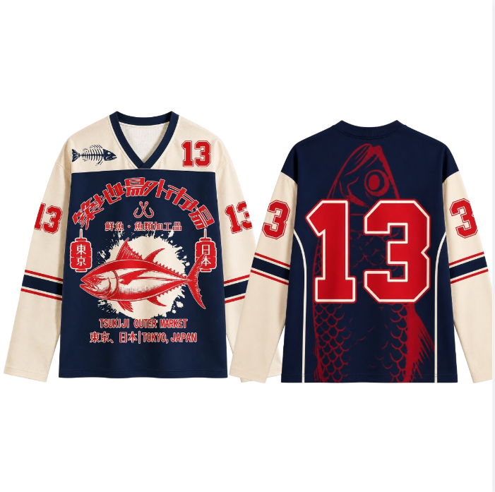 Men'S Fashion Trends 2025 - T-shirt à manches longues imprimé en