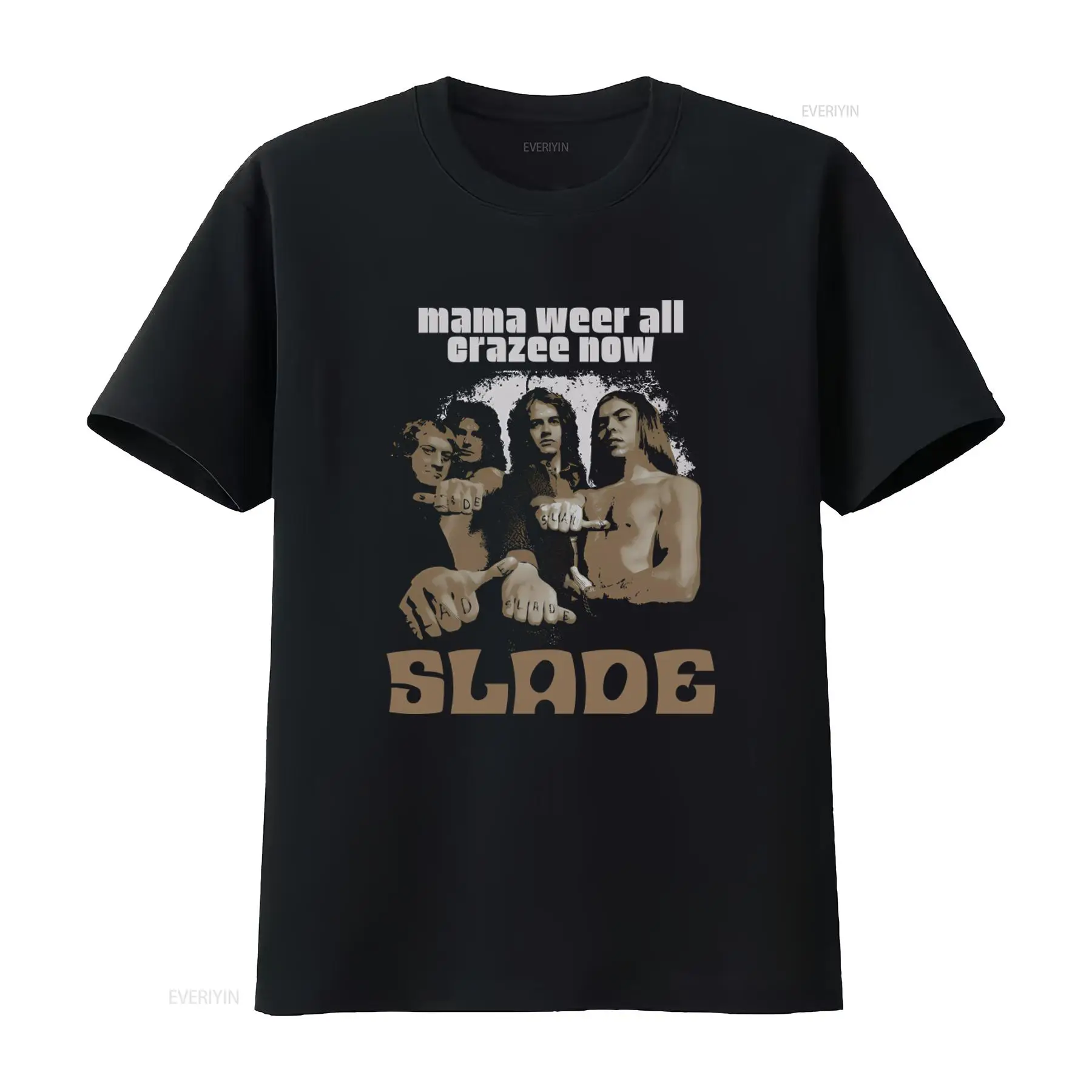 Men'S Fashion Now - T-shirt vintage Slade Mama Weer All