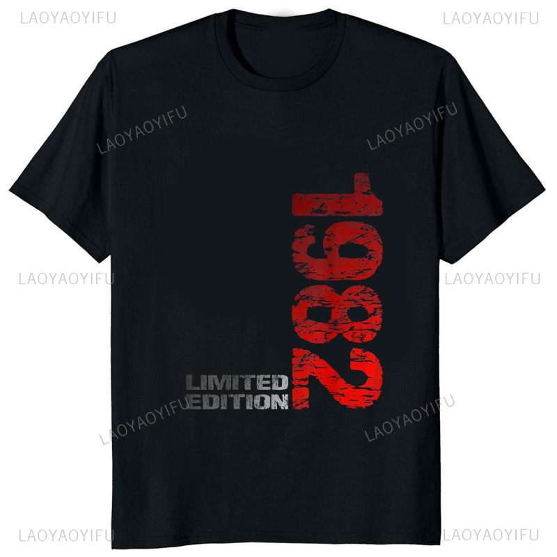 Mens Fashion In The 80S - T-shirt imprimé vintage pour homme, streetwear