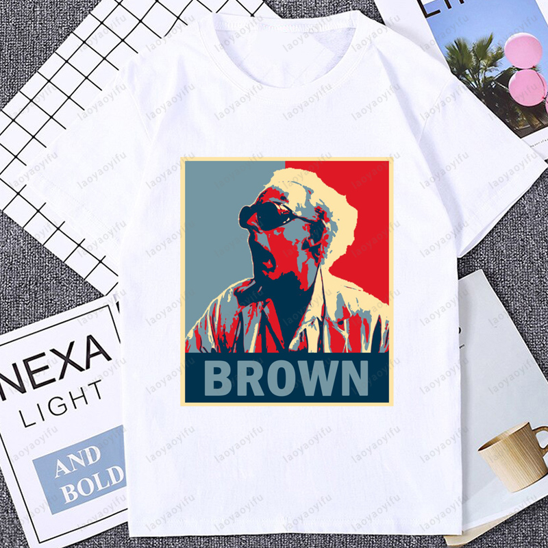 Mens Fashion In The 80S - Retour vers le futur classiques marron