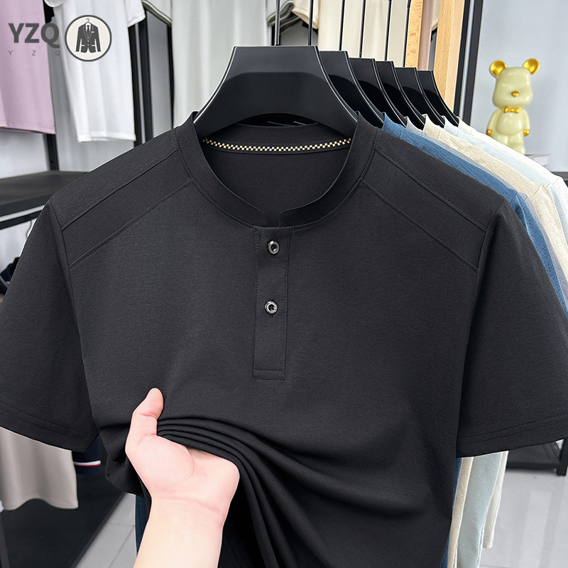 T-shirt Henley pour homme tend - Mens Fashion Wear avis et prix
