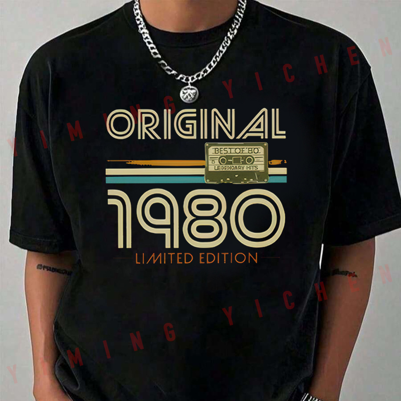 T-shirt rétro pour homme avec  - Mens Fashion In The 80S avis et prix