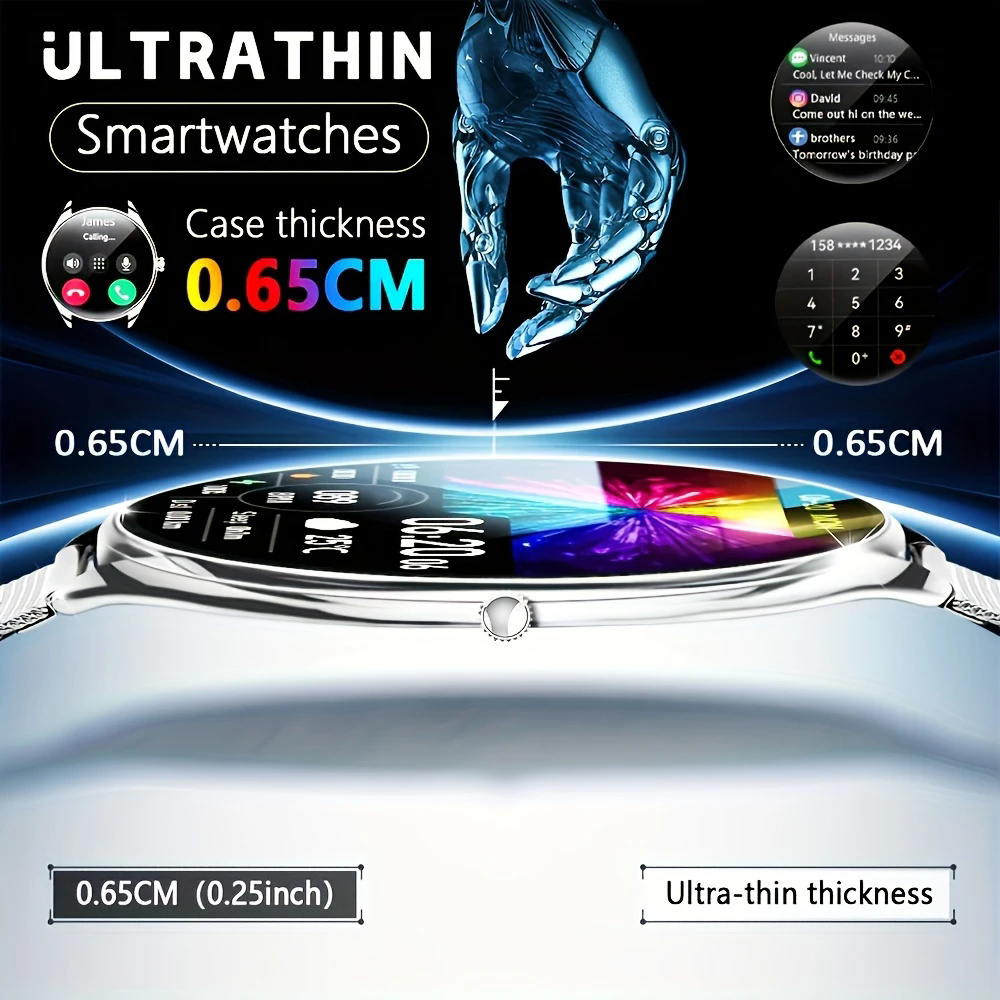 Montre connectée Ultra fine po - Men'S Fashion Week 2026 avis et prix