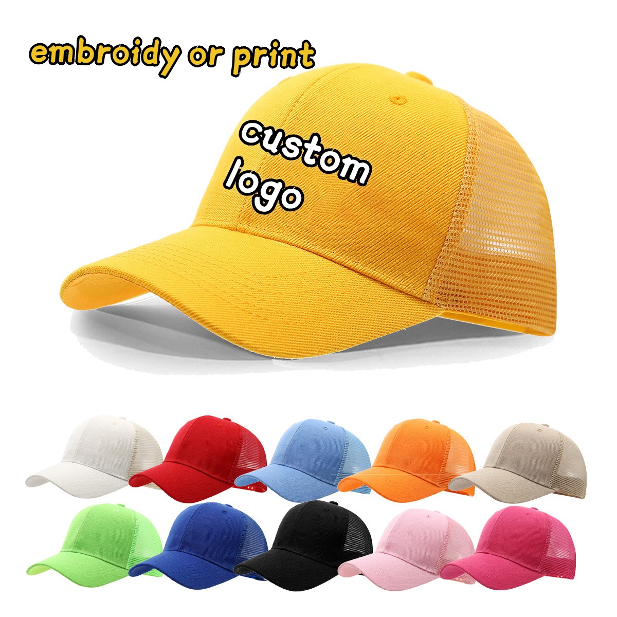 Casquette avec Logo personnali - Trucker Hat Cap avis et prix