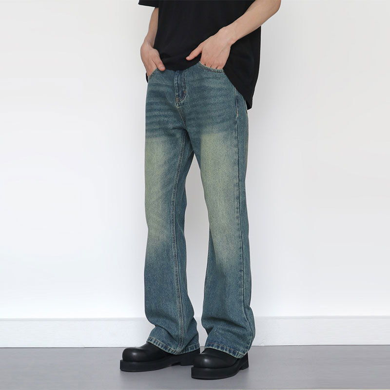 Jean droit vintage pour homme, - Men'S Fashion Jeans And Boots avis et prix