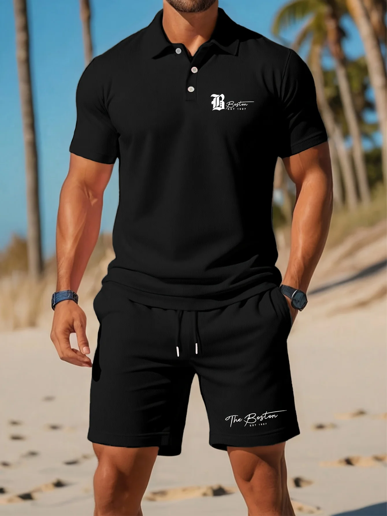 Ensemble polo et short pour ho - Mens Fashion Wear avis et prix