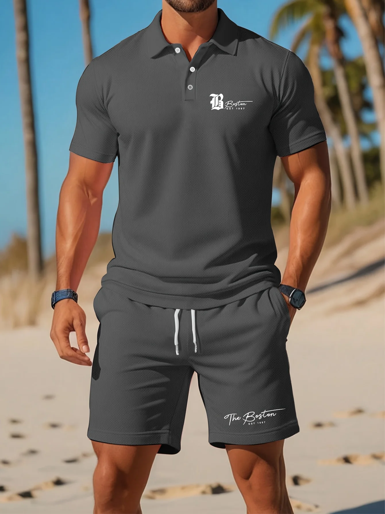 Ensemble polo et short pour ho - Mens Fashion Wear avis et prix