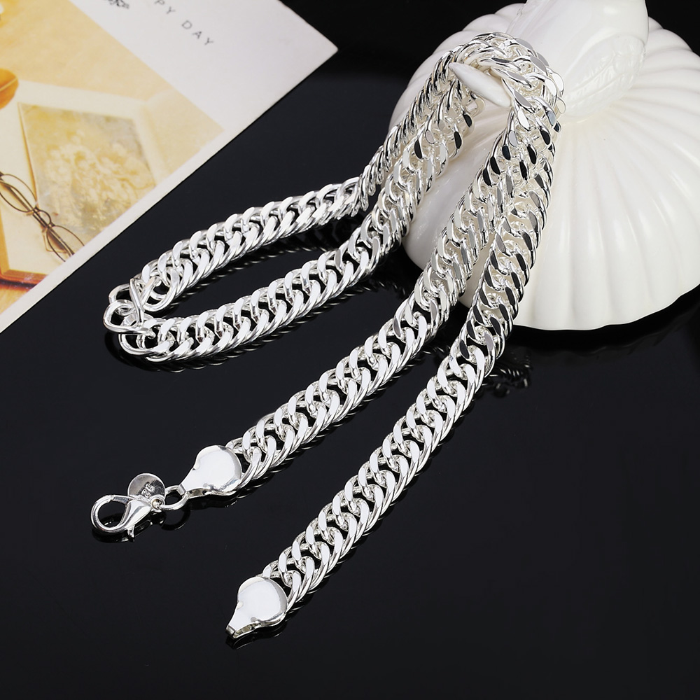 Collier chaîne latérale en arg - Xl Men'S Fashion avis et prix