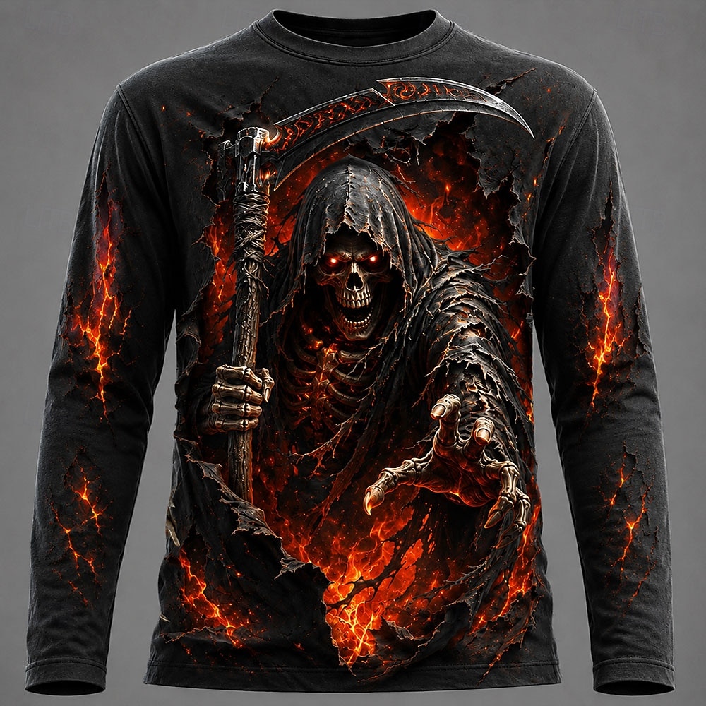 T-shirt à manches longues impr - Men'S Fashion Trends 2025 avis et prix