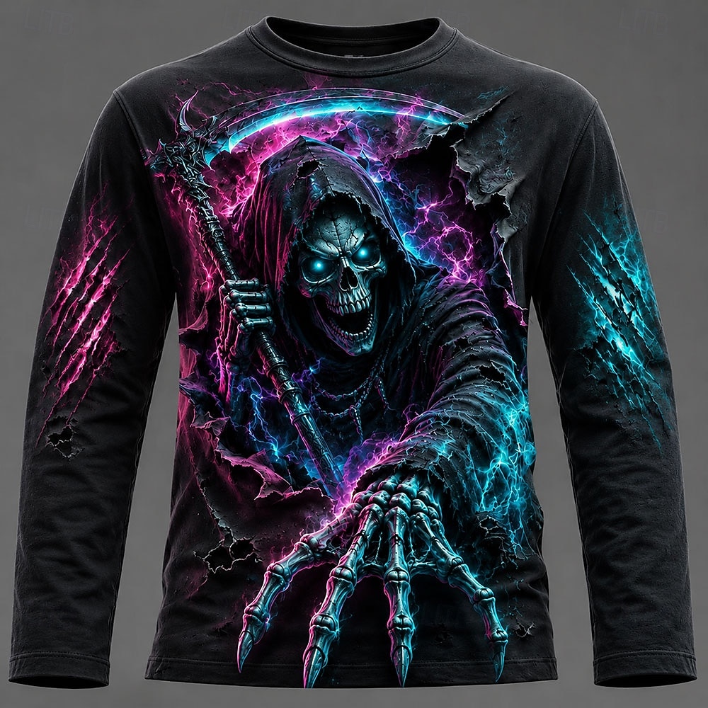 T-shirt à manches longues impr - Men'S Fashion Trends 2025 avis et prix
