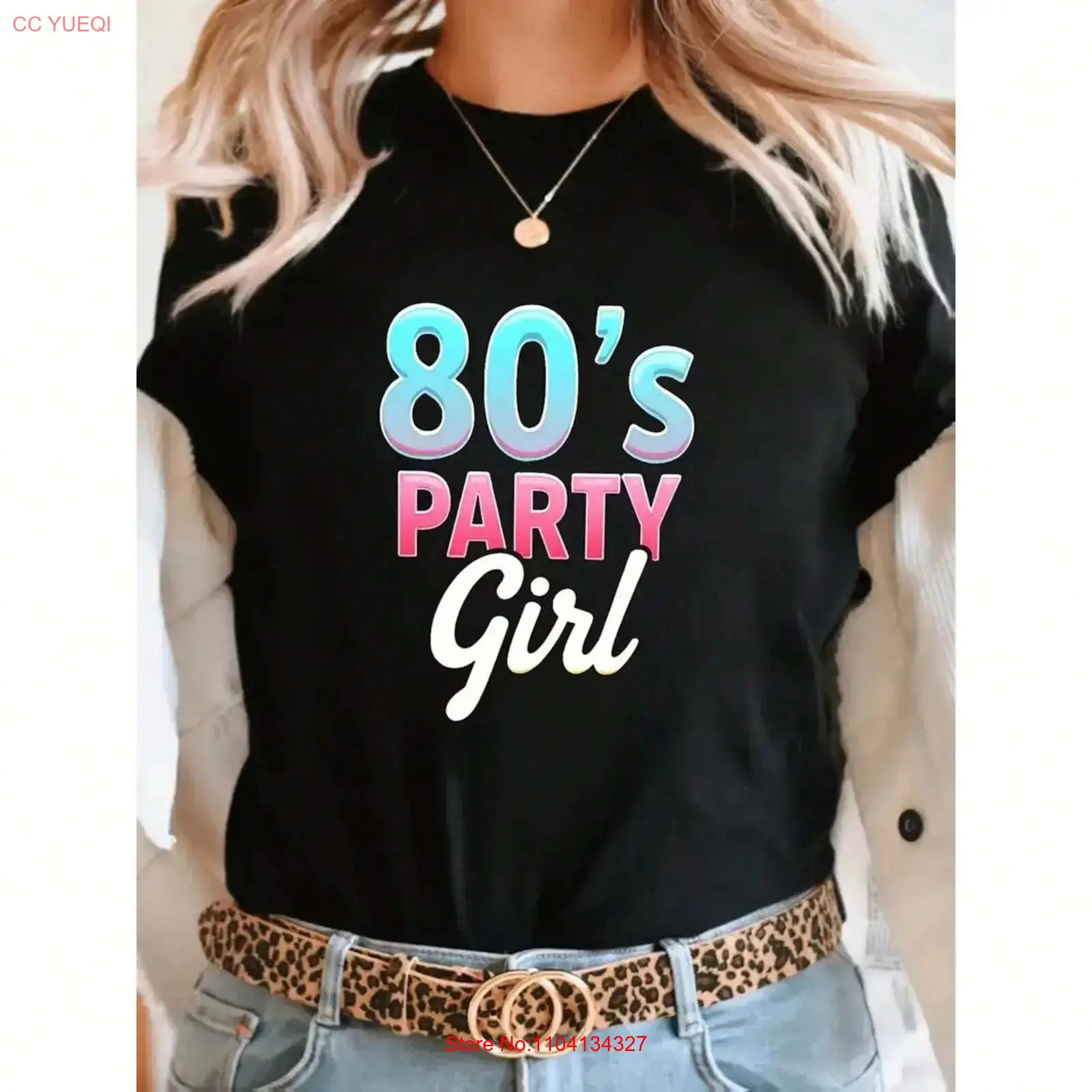 T-shirt à motif pour femmes et - Mens Fashion In The 80S avis et prix
