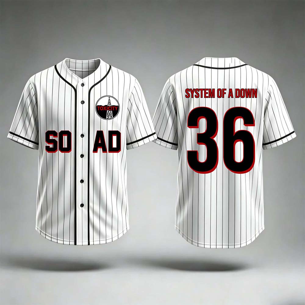 T-shirt imprimé unisexe System - Mens Fashion Baseball Jersey avis et prix