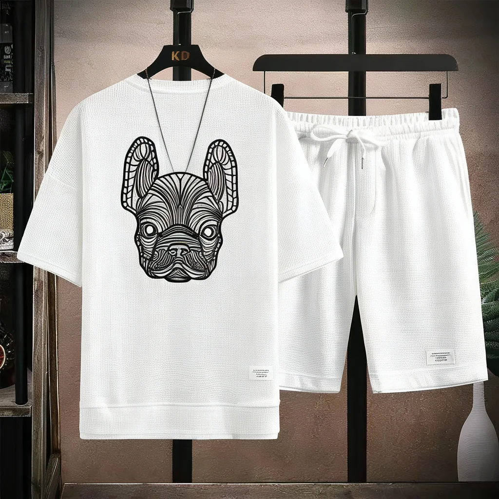 Ensemble t-shirt et short à ma - Mens Fashion Wear avis et prix