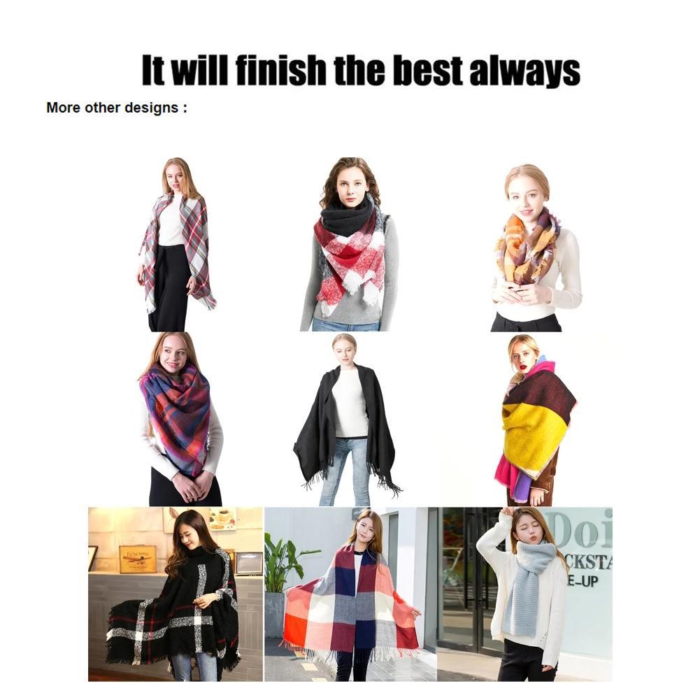 Écharpes d'hiver de Style brit - Men Scarf Wool avis et prix