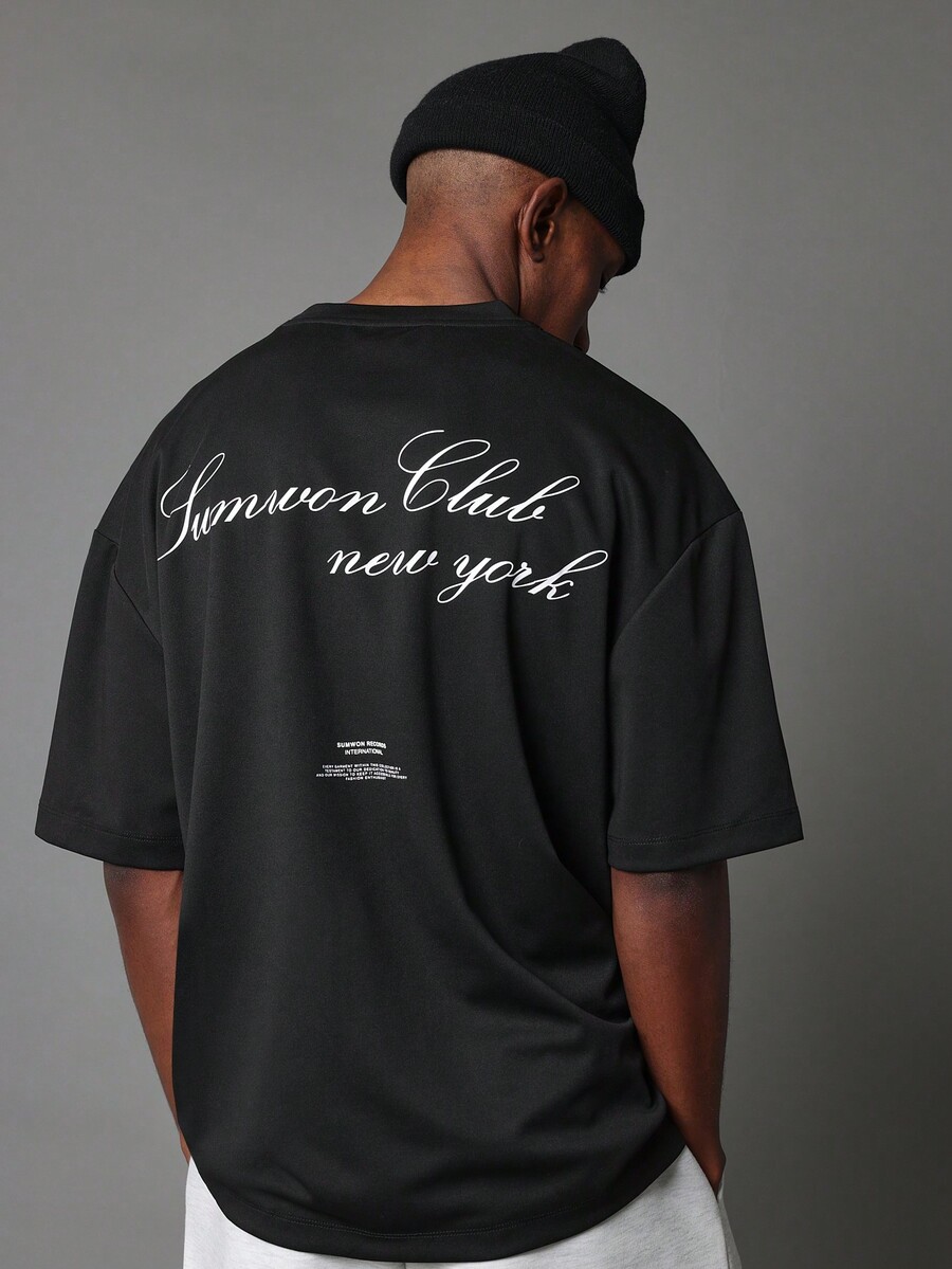 T-shirt oversize SUMWON Sunwon - York Men'S Fashion avis et prix
