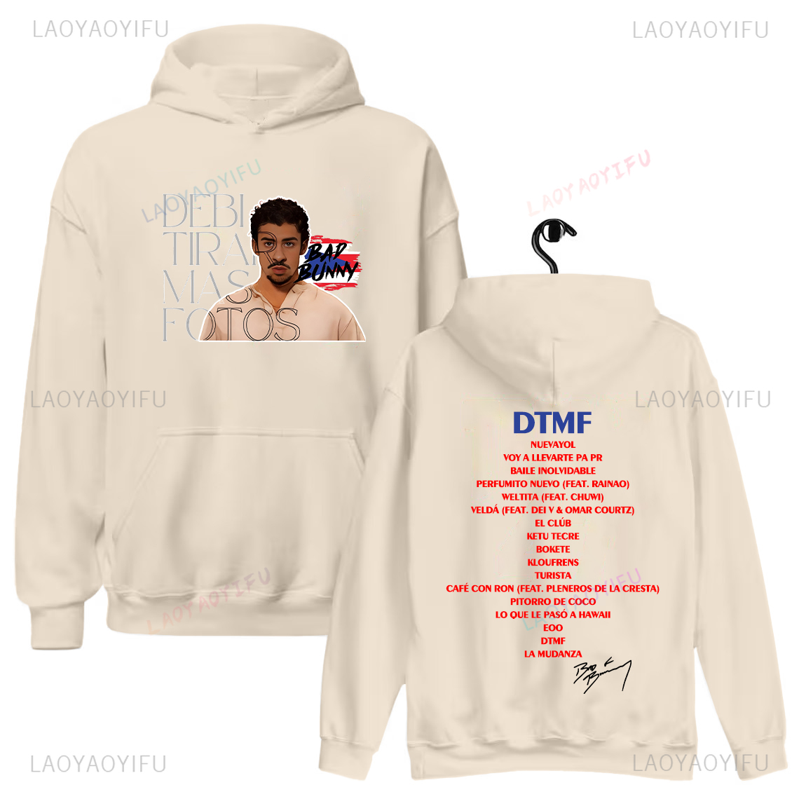 Bad Bunny Album DTMF imprimé p - Men'S Fashion For 70 Year Old avis et prix