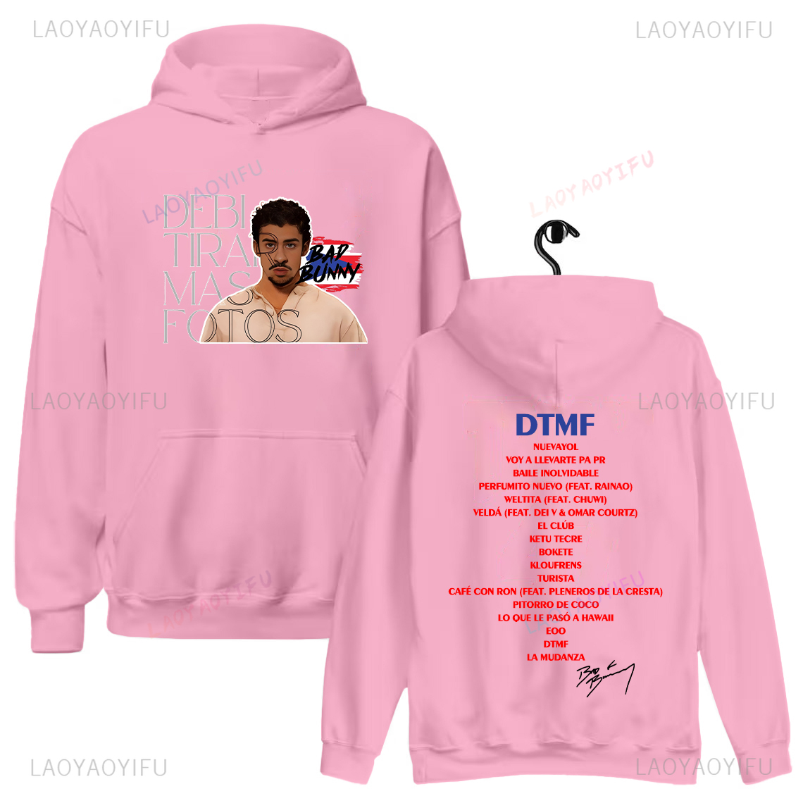 Bad Bunny Album DTMF imprimé p - Men'S Fashion For 70 Year Old avis et prix