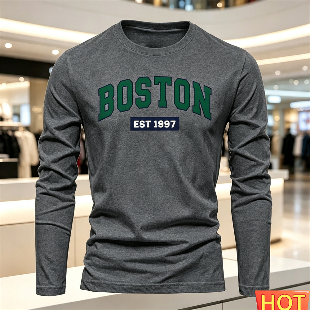 T-shirt à manches longues pour - Mens Fashion Wear avis et prix