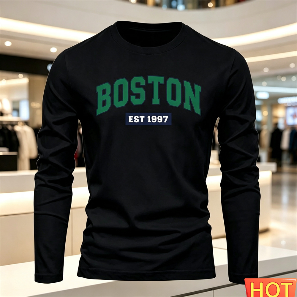 T-shirt à manches longues pour - Mens Fashion Wear avis et prix