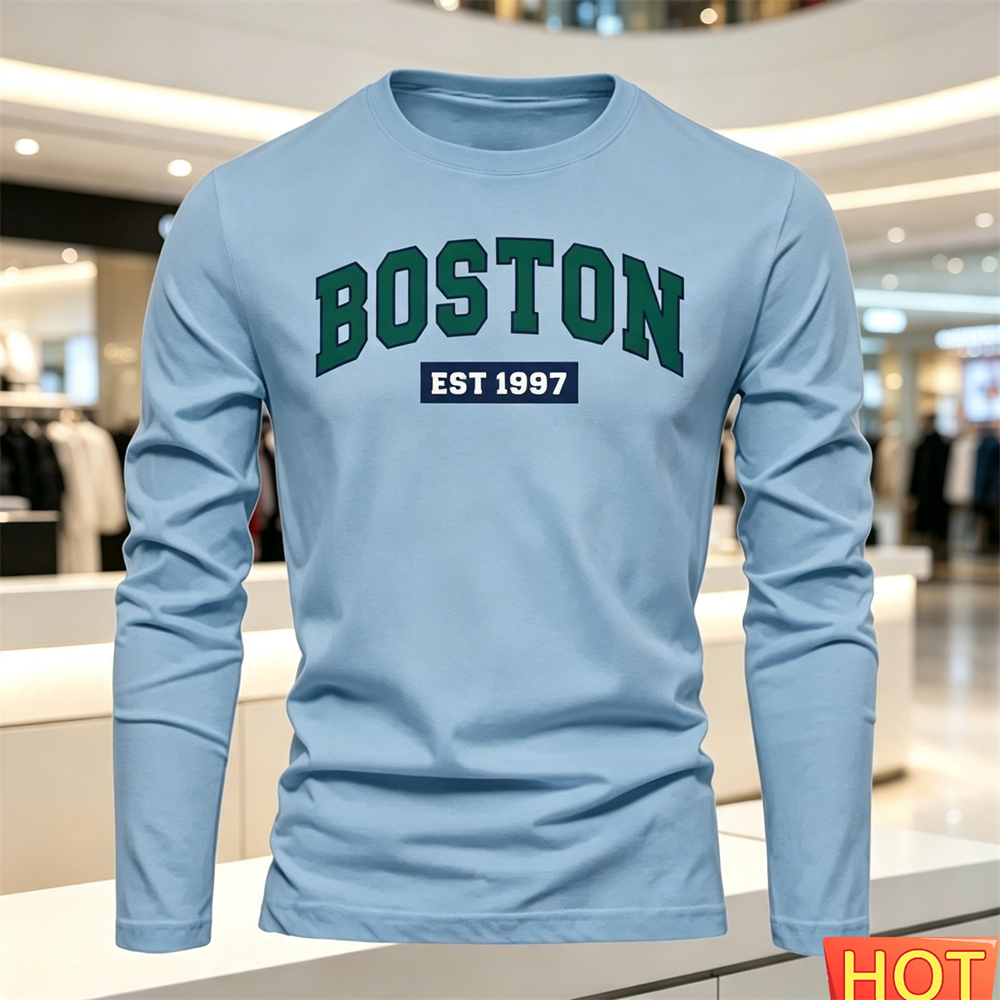 T-shirt à manches longues pour - Mens Fashion Wear avis et prix
