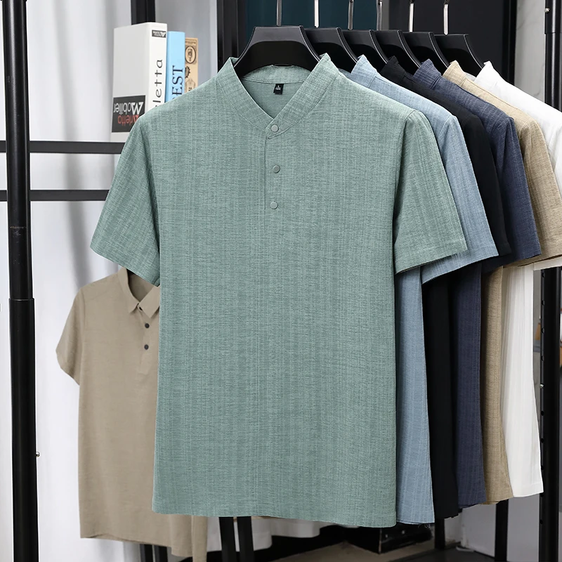 Chemises décontractées pour ho - Linen Shirt Summer avis et prix