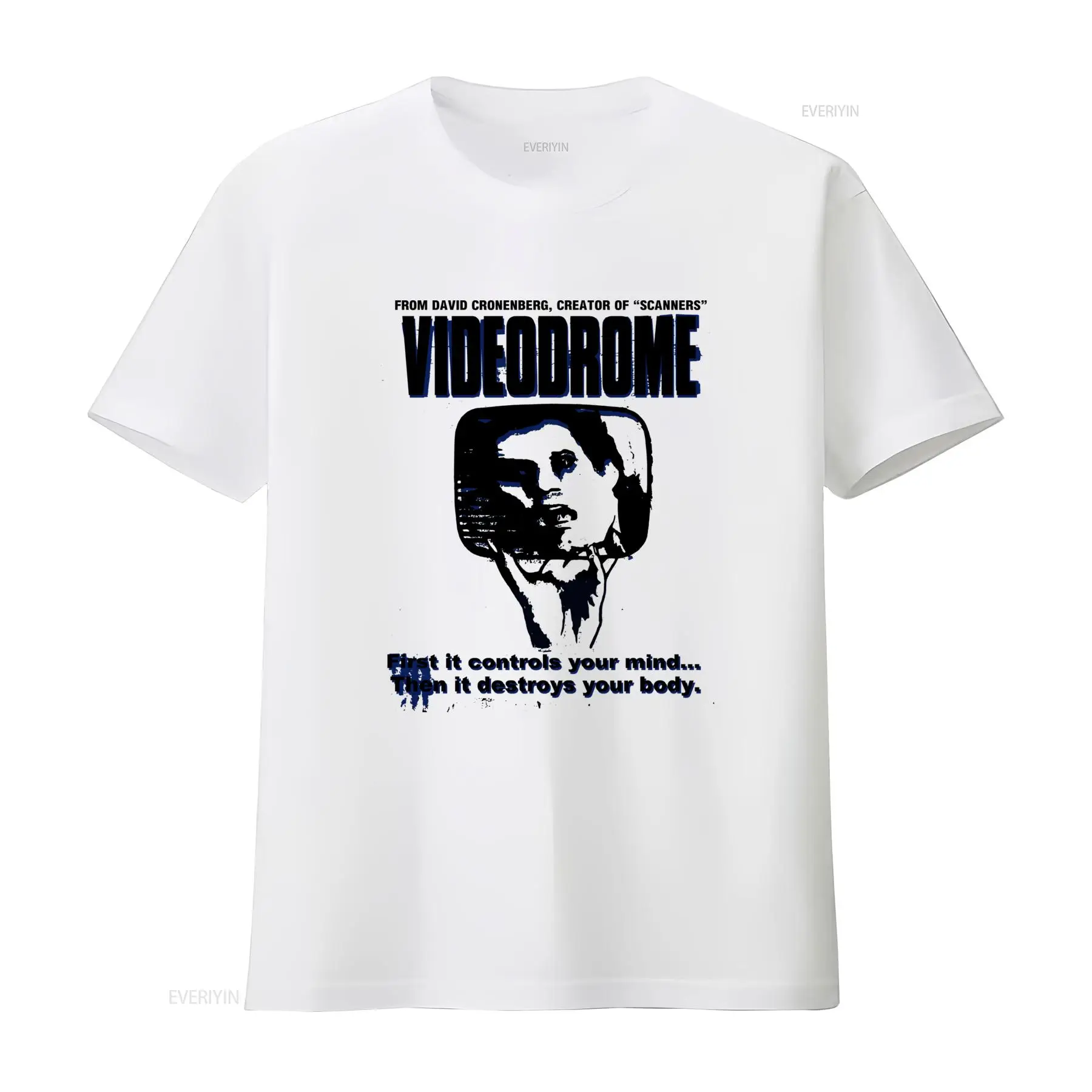 T-shirt VIDEODROME années 80,  - Mens Fashion In The 80S avis et prix