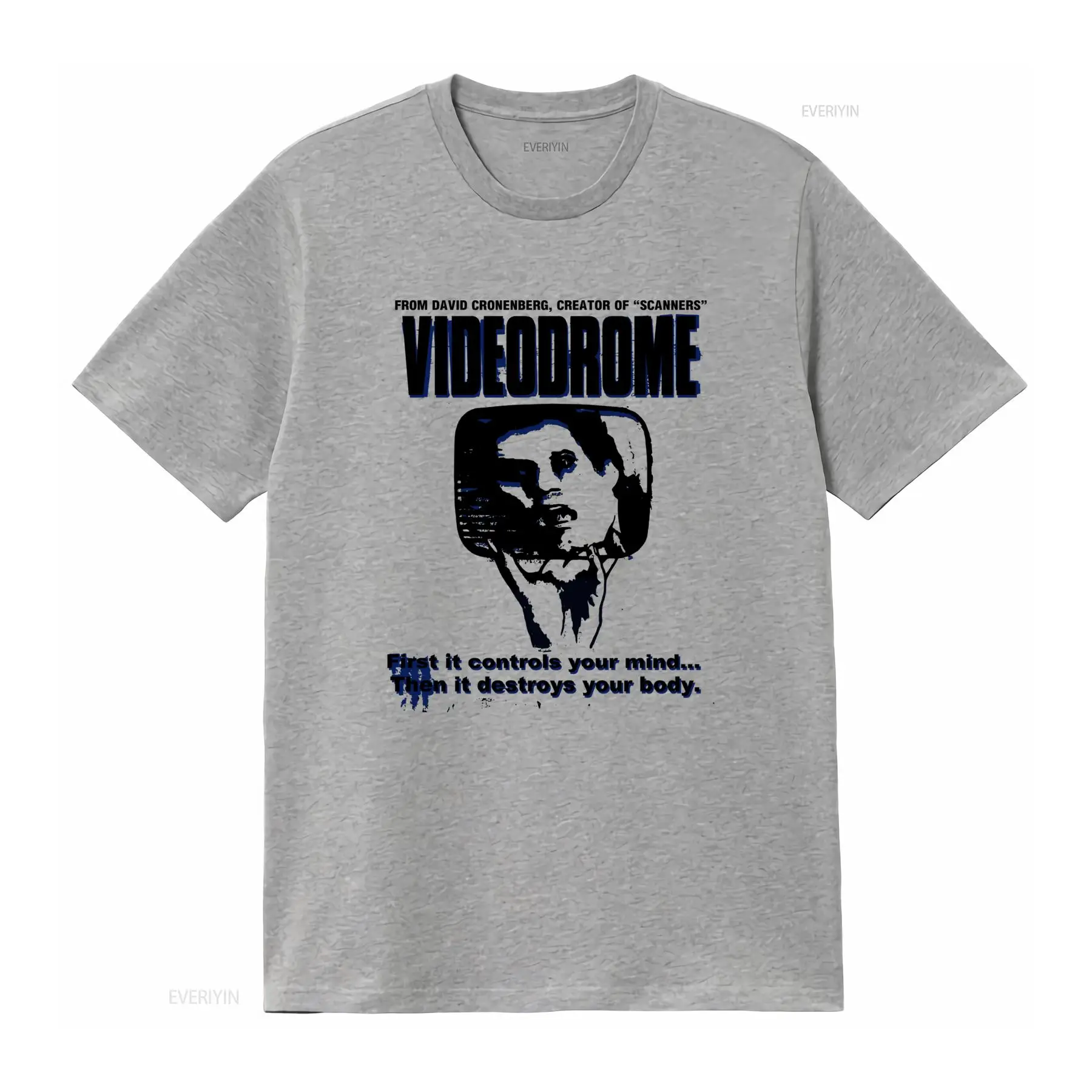 T-shirt VIDEODROME années 80,  - Mens Fashion In The 80S avis et prix