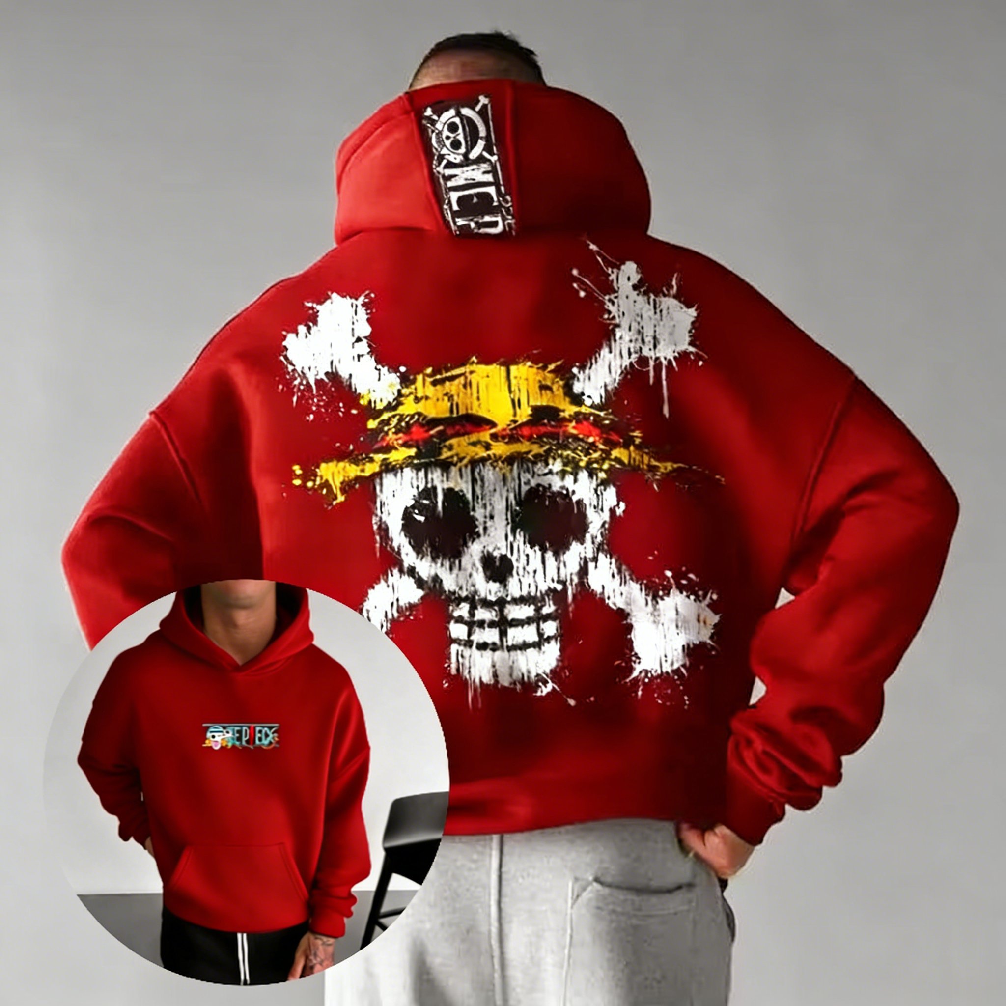 Sweat-shirt à capuche oversize - Mens Fashion Mullet avis et prix