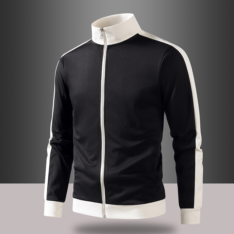 Veste de survêtement zippée à  - Mens Fashion Baseball Jersey avis et prix