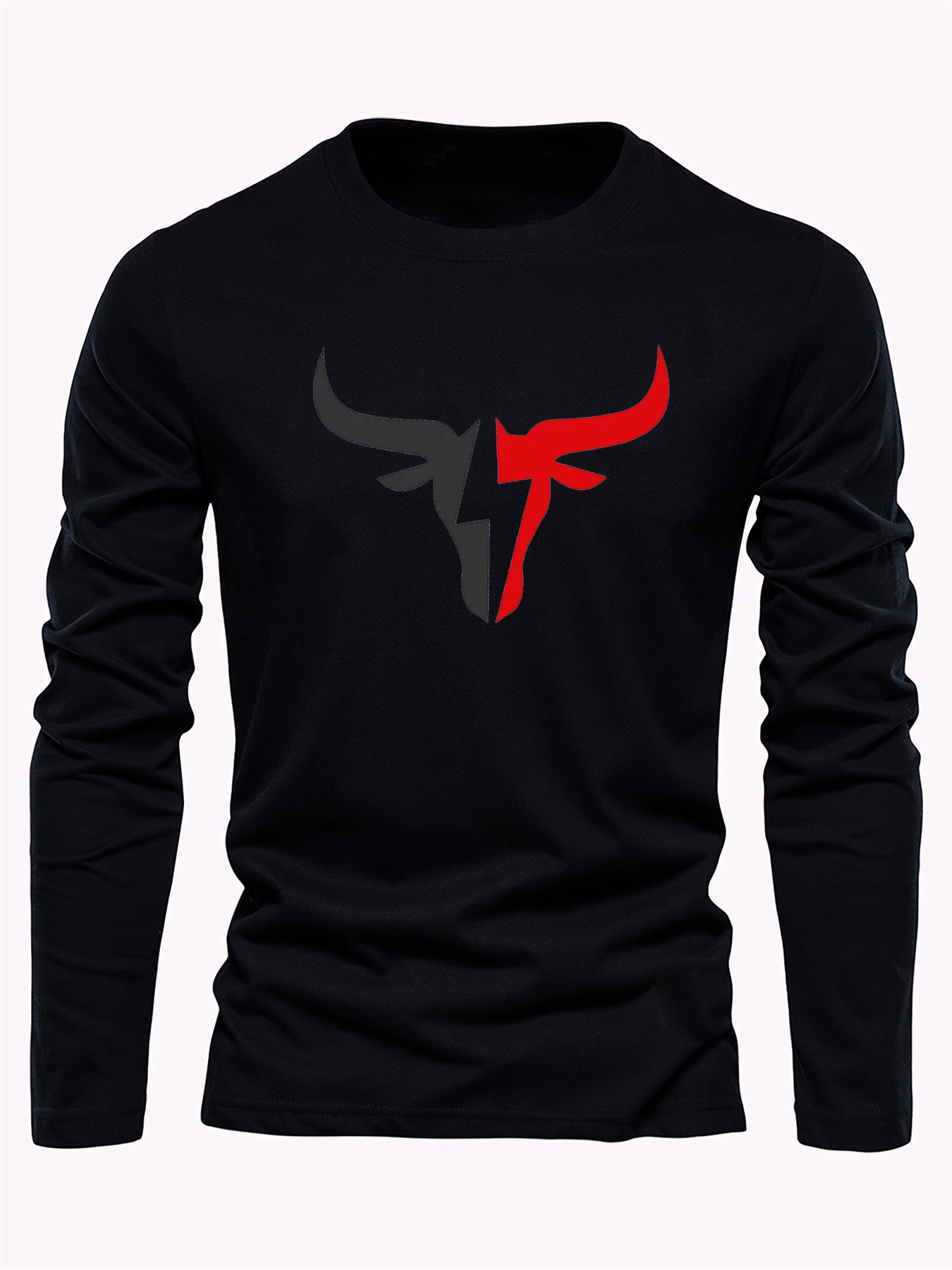 T-shirt Homme Uni à Manches Lo - Mens Fashion Wear avis et prix