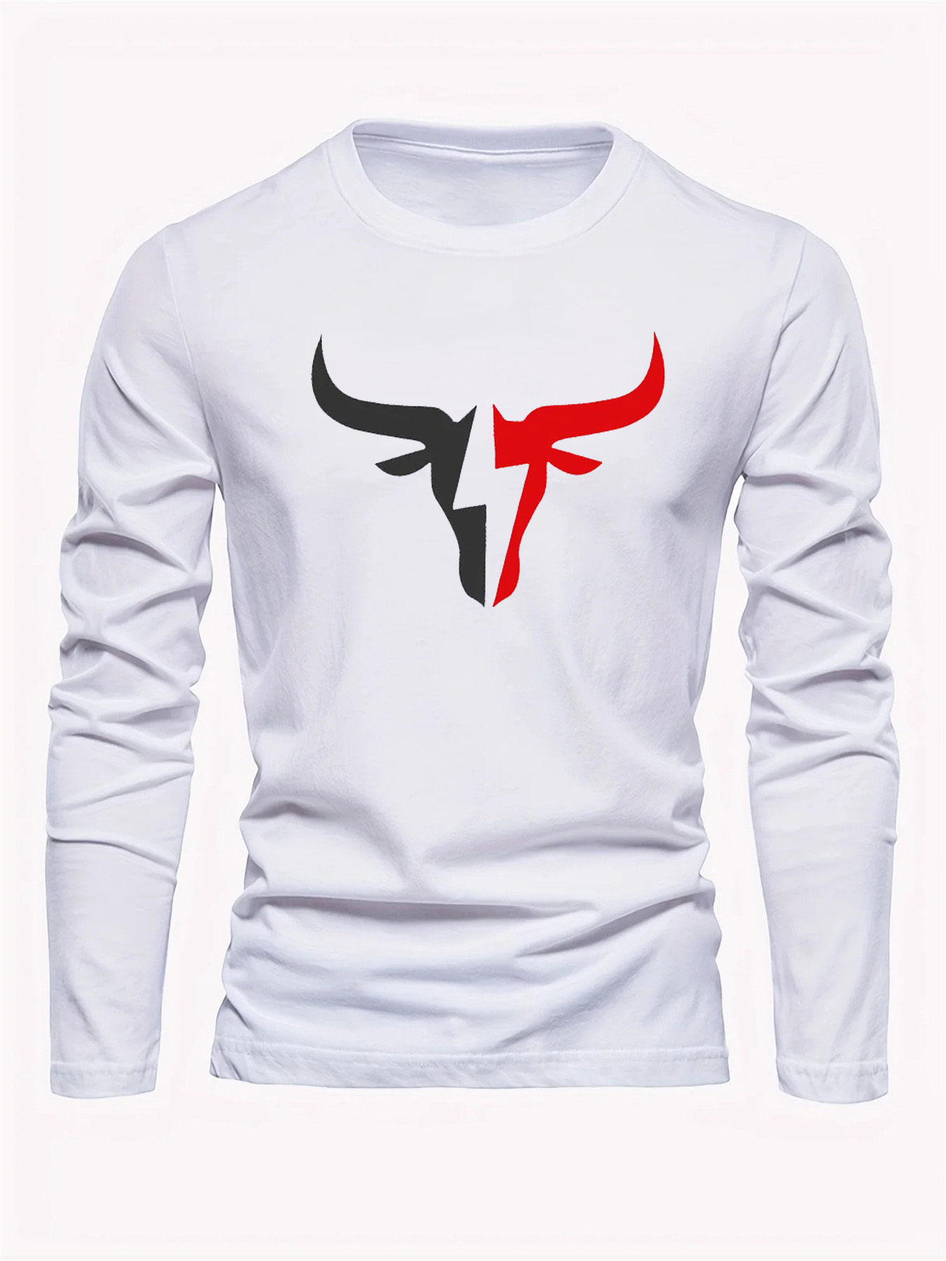 T-shirt Homme Uni à Manches Lo - Mens Fashion Wear avis et prix