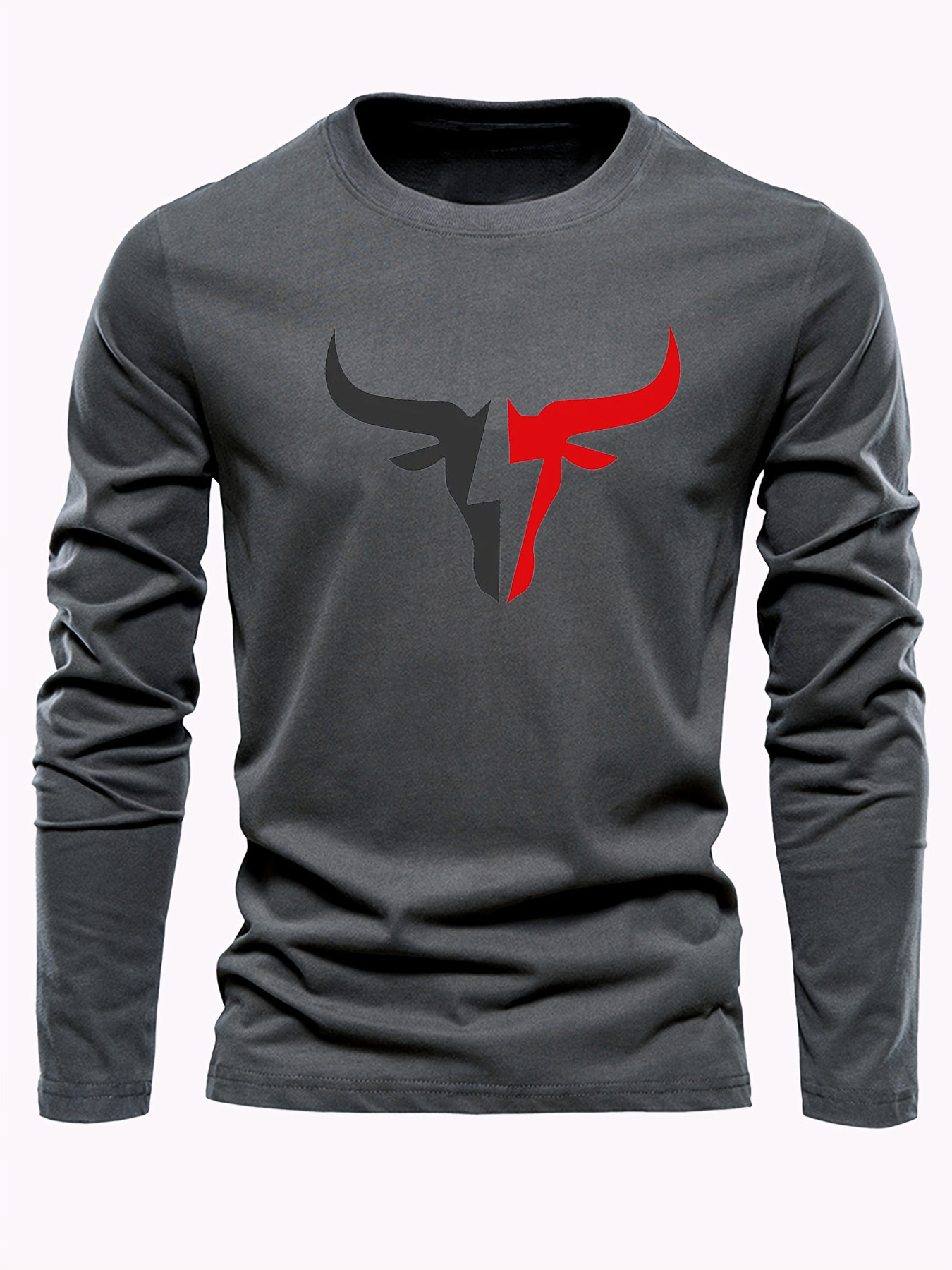 T-shirt Homme Uni à Manches Lo - Mens Fashion Wear avis et prix