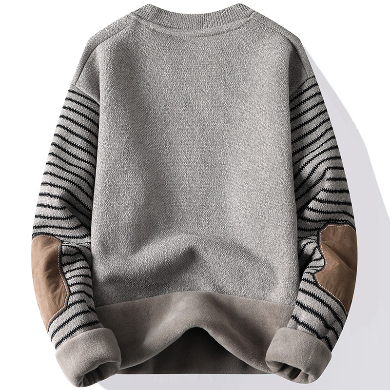 Pull pour hommes Patckwork col - Mens Fashion Mullet avis et prix