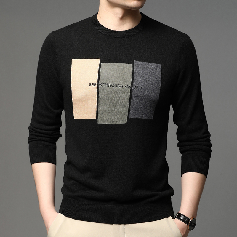 Pull tricoté jacquard pour hom - Mens Fashion Mullet avis et prix