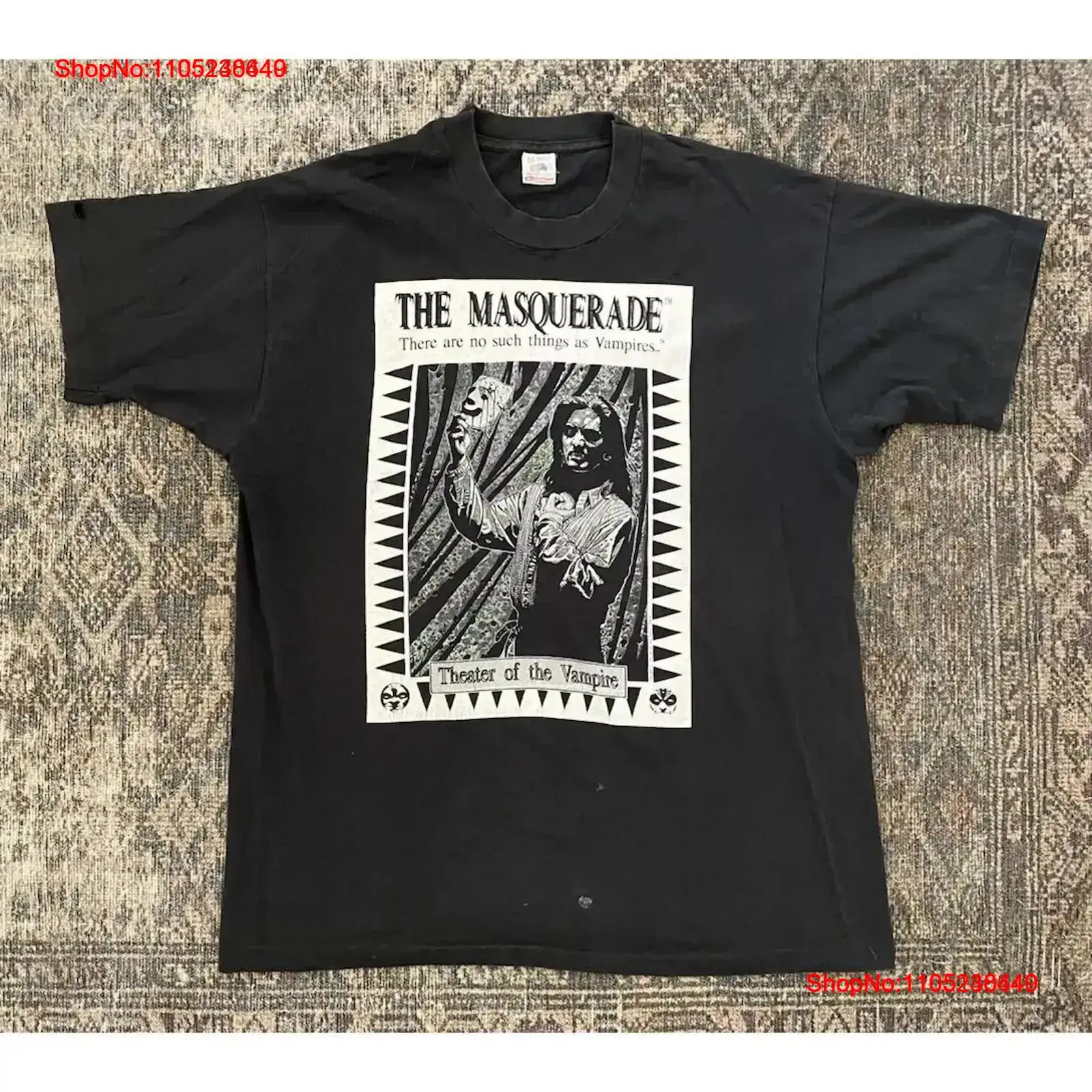 Vintage Rare Vampire The Masqu - Xl Men'S Fashion avis et prix