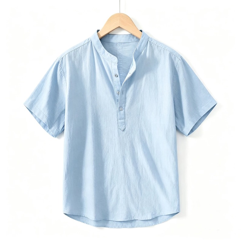 Chemise à manches courtes en c - Linen Shirt Summer avis et prix