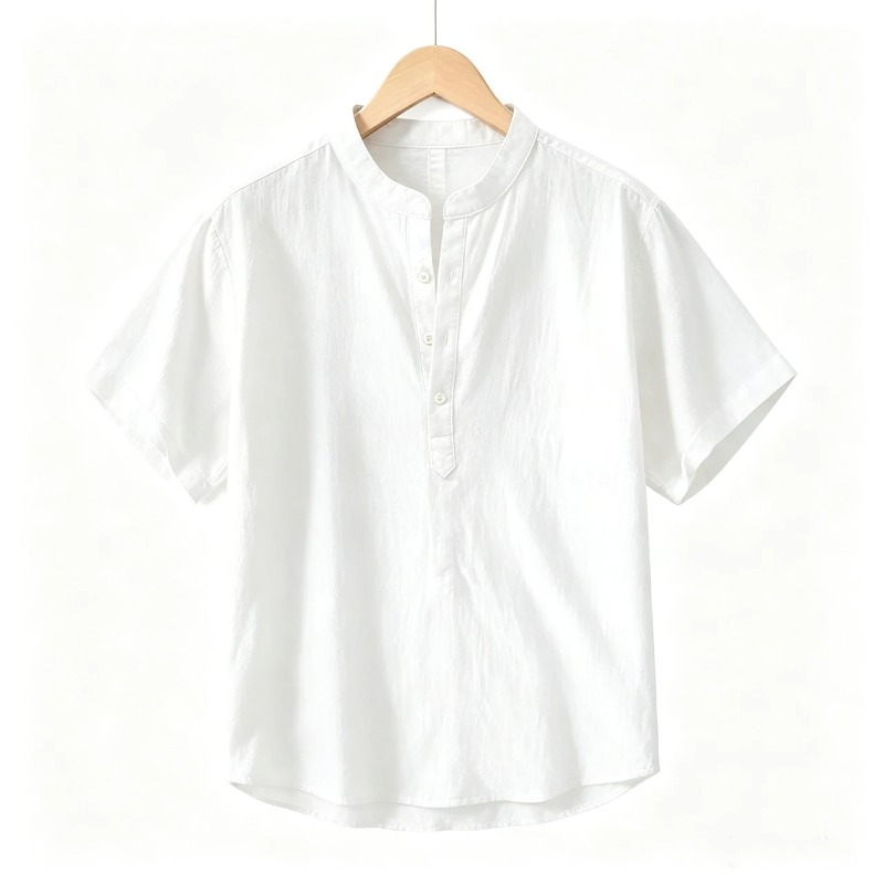 Chemise à manches courtes en c - Linen Shirt Summer avis et prix