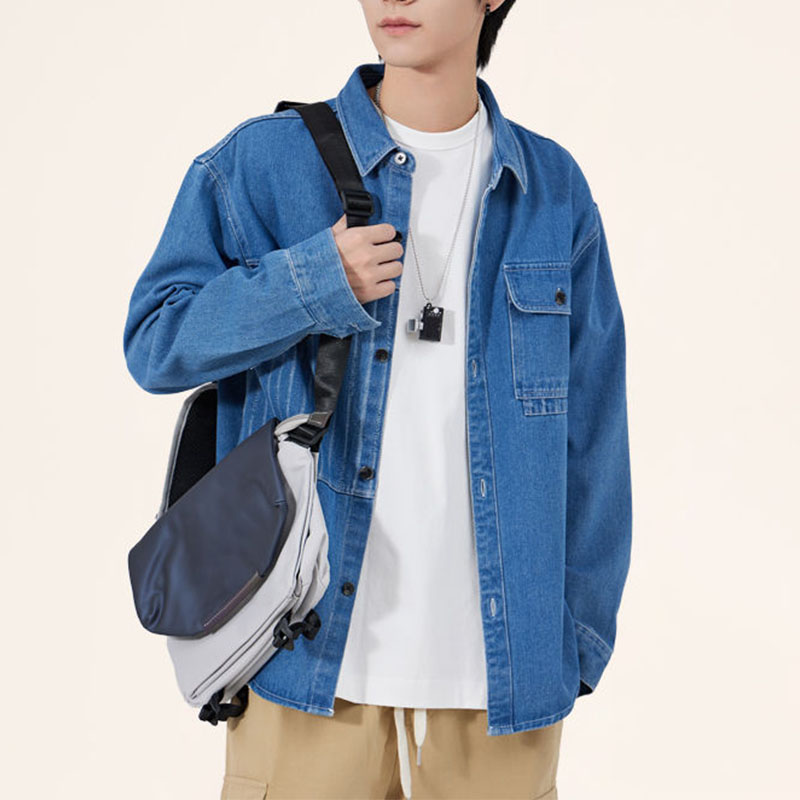 Vestes en denim à manches long - Men'S Fashion Now avis et prix