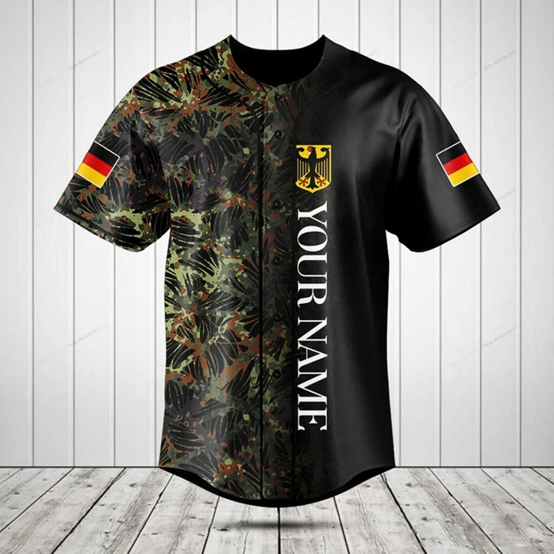 Chemise à Boutons Personnalisé - Mens Fashion Baseball Jersey avis et prix